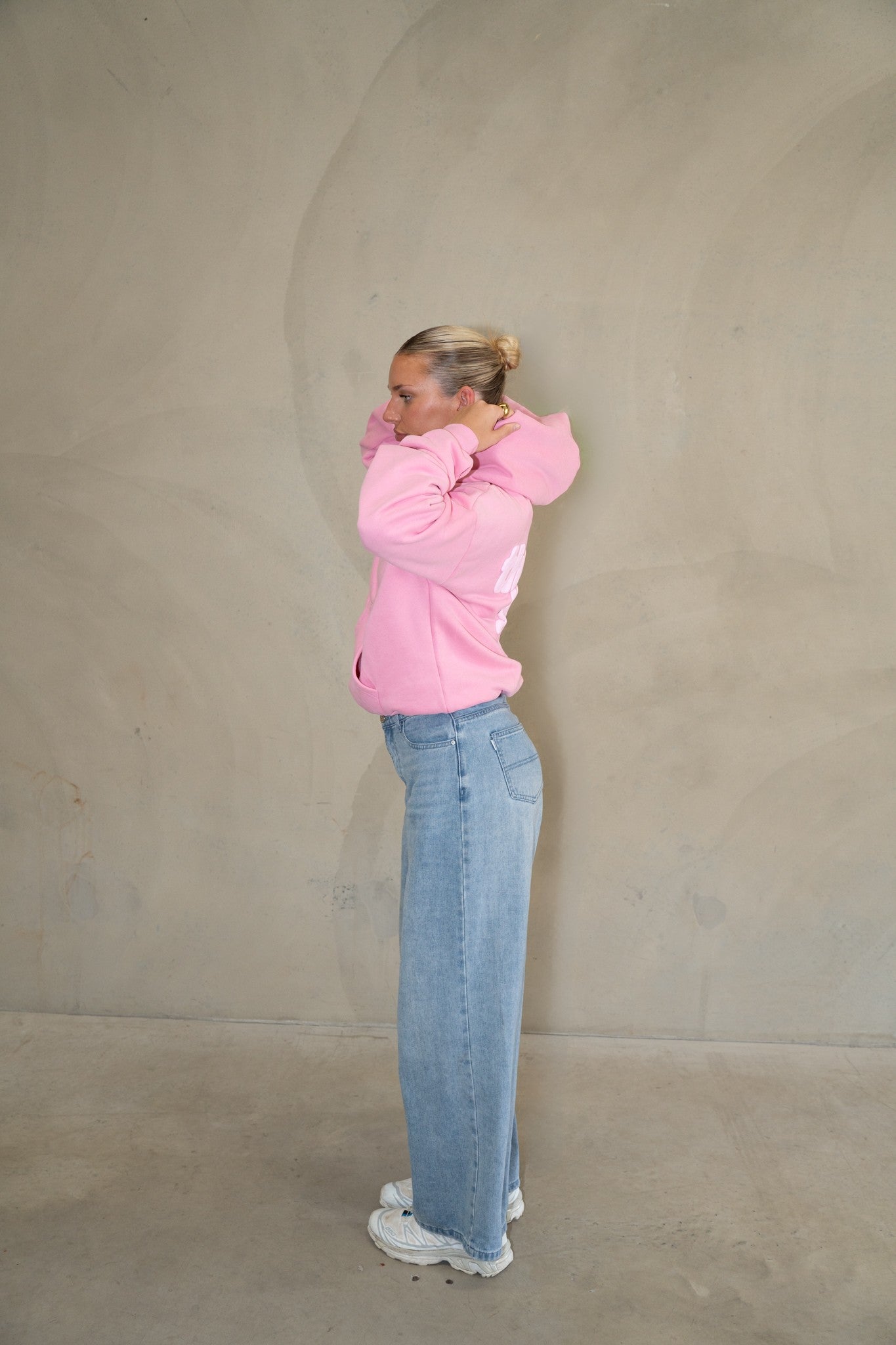 THANK YOU VERY MUCH PINK HOODIE - PUFF