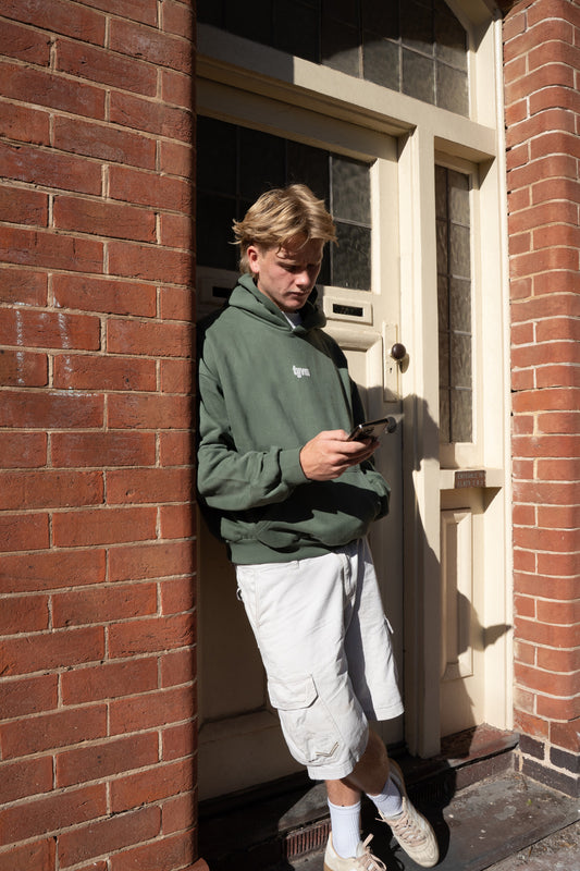 THANK YOU VERY MUCH GREEN HOODIE - PUFF