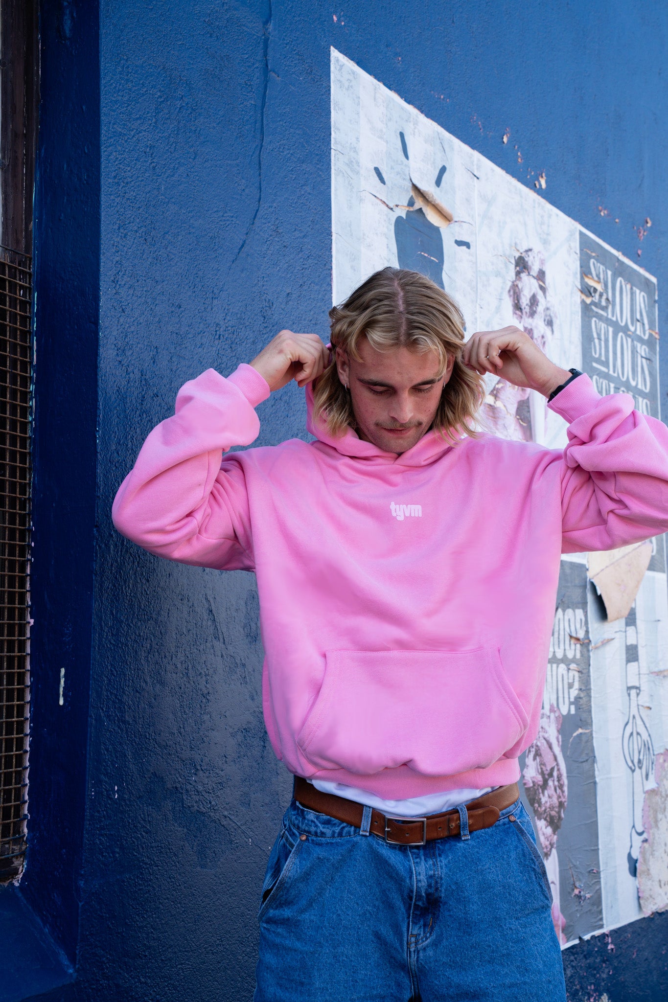 THANK YOU VERY MUCH PINK HOODIE - PUFF