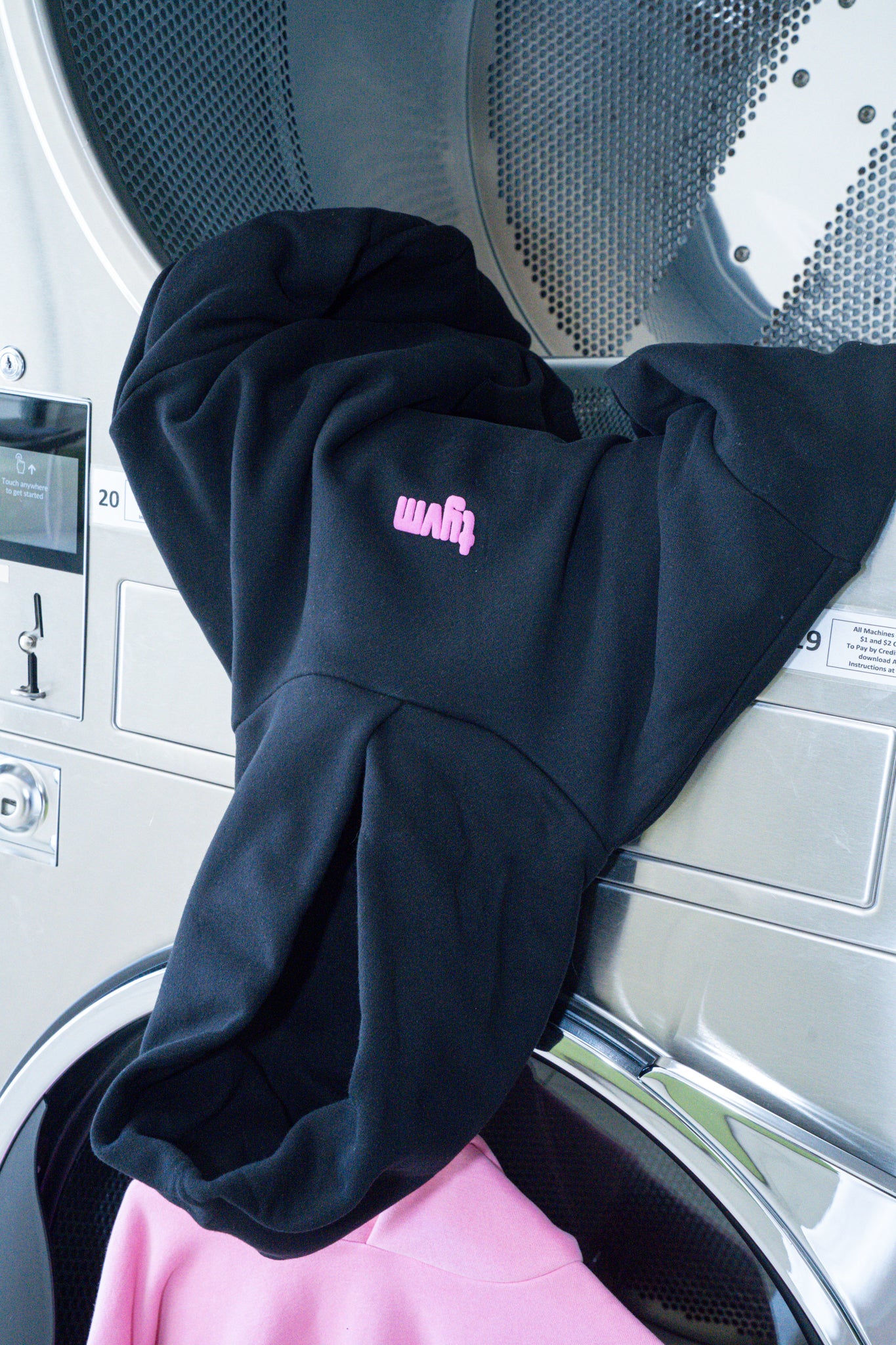 THANK YOU VERY MUCH BLACK HOODIE - PUFF